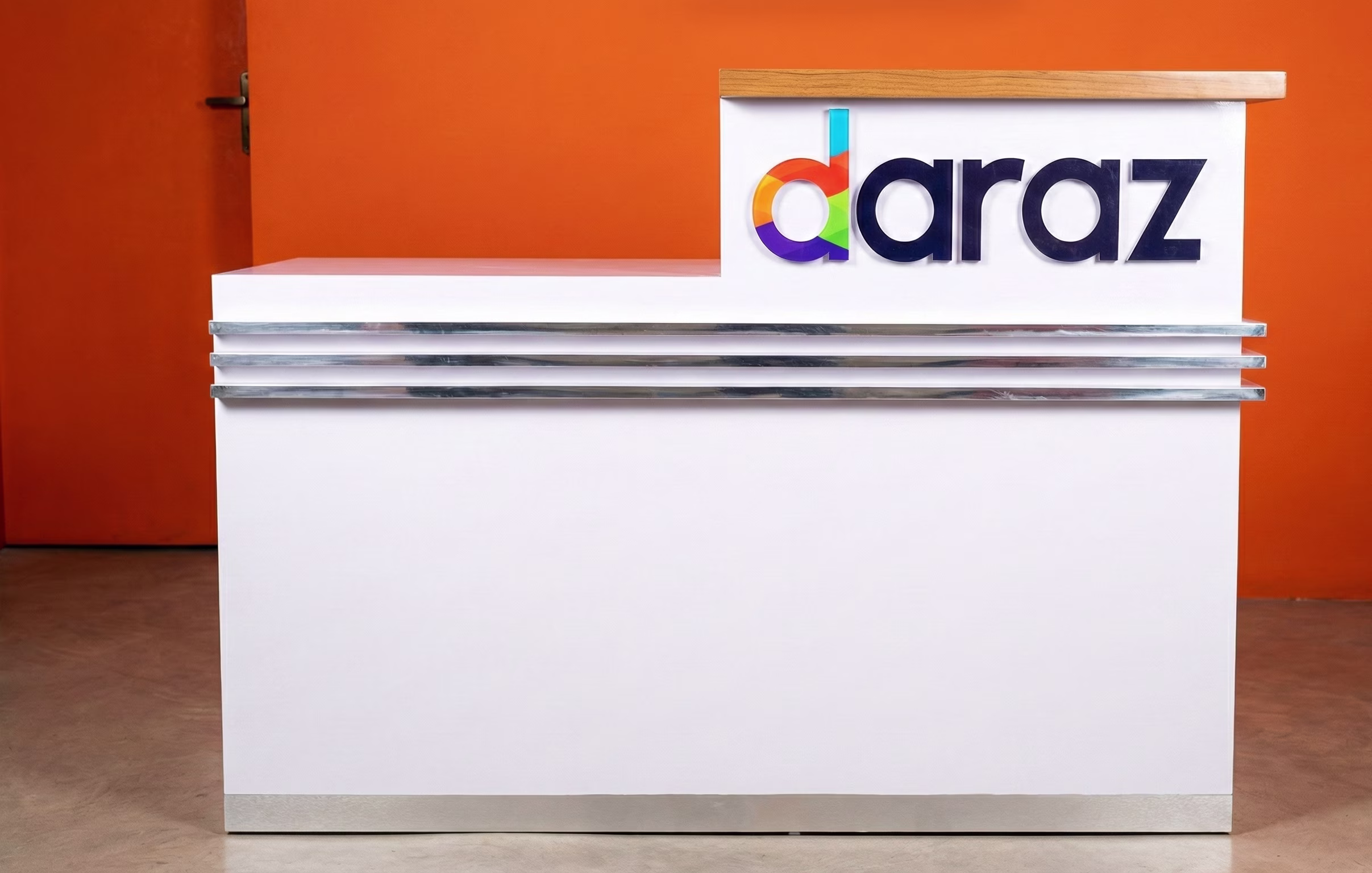 Corporate Reception Fabrication