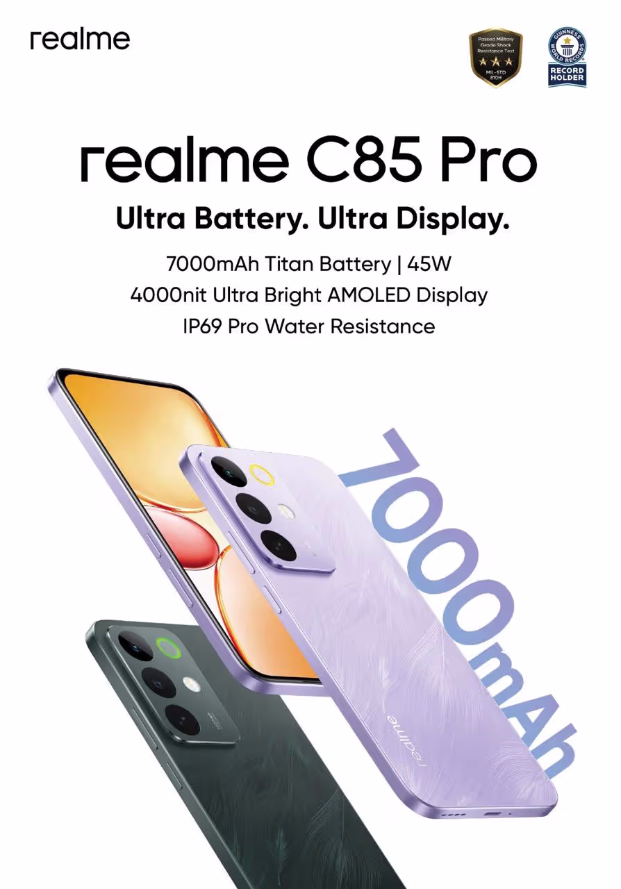 C85 Pro Launch Poster